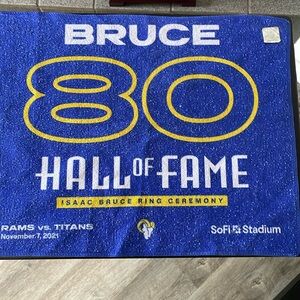 Bruce #80 Hall of Fame